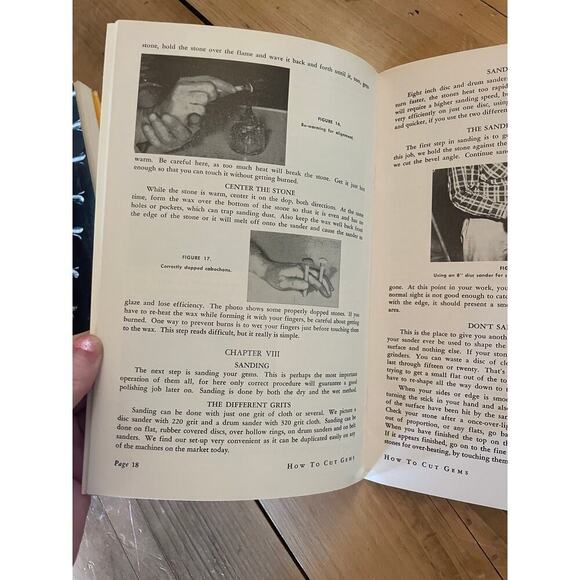 How to Cut Gems by Dan O'Brien Paperback Manual Booklet Book 1953 - Picture 5 of 5